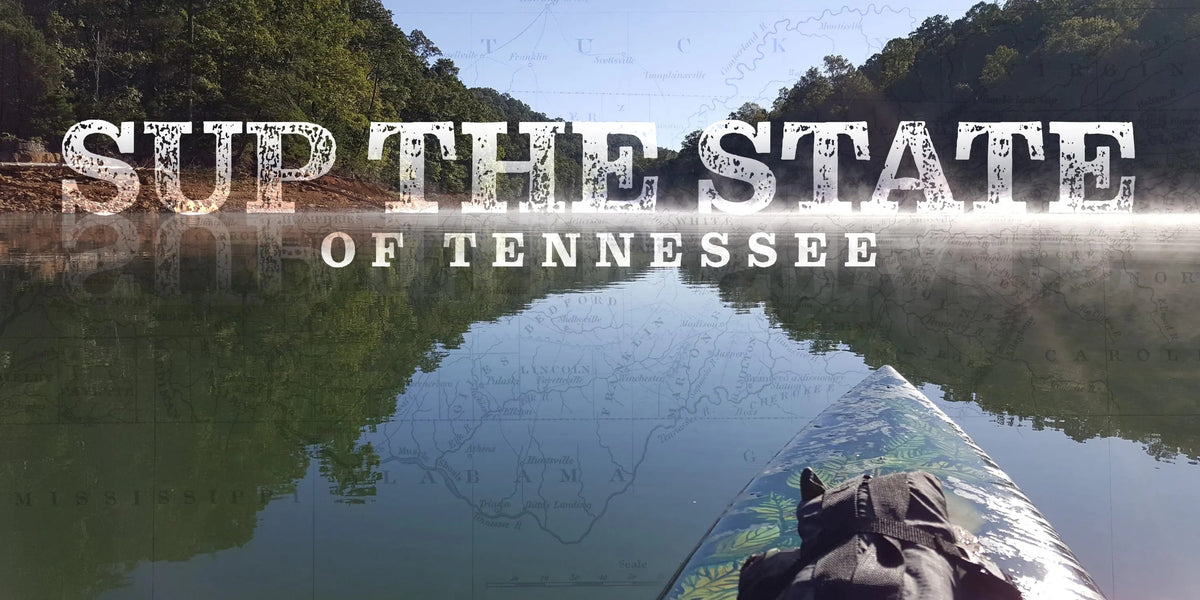 Randy Whorton Paddleboards Through Tennessee - SUP the State Part 1