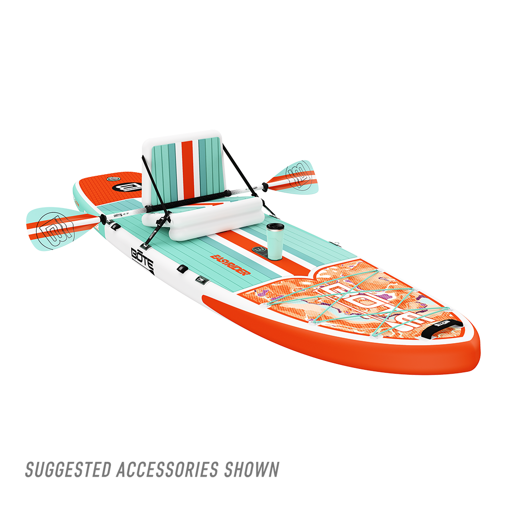 Angled front view of the EasyRider Aero, shown with suggested accessories.