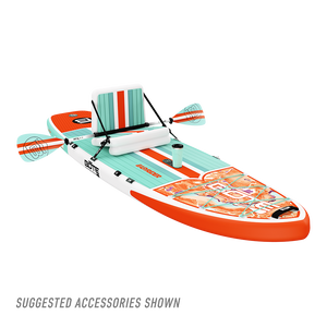 Angled front view of the EasyRider Aero, shown with suggested accessories.