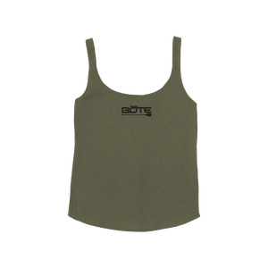 Back view the Women's Folds of Honor Relaxed Fit Tank