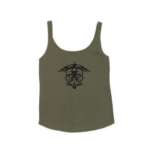 Front view of the Women's Folds of Honor Relaxed Fit Tank