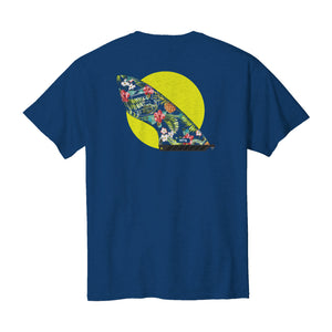 Back view the Men's Fin Tee Shirt
