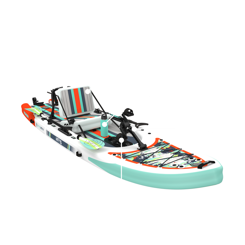 Angled view of ProRider Aero feature callouts for deck, Rac, MAGNEPOD, and APEX PD compatibility.