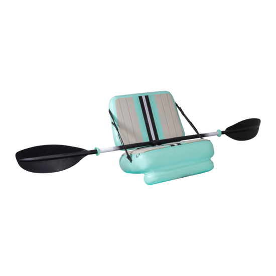 Image of paddle seat and paddle
