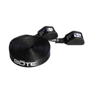 Pair of Cam Straps rolled together with dual cam buckles visible.