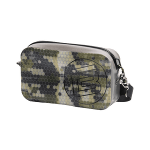 Front angled view of the Highwater Hitchhiker XL Verge Camo