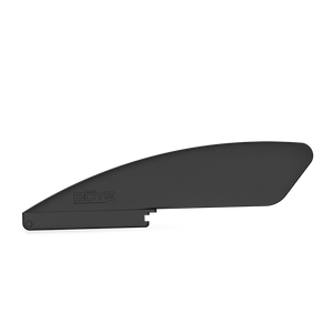Side profile view of black 3" Click-In Center Fin.