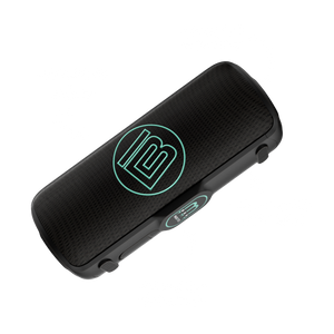 Angled view of the speaker calling out features