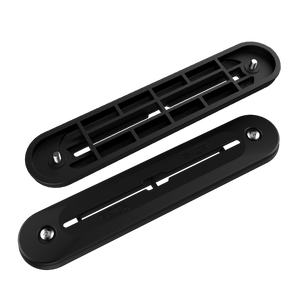 Side view of the Rail Rac slide tracks