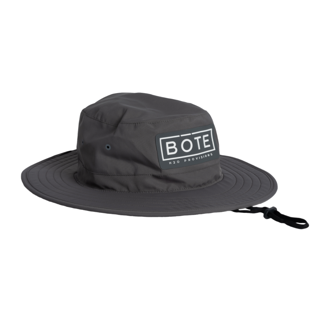 Black BOTE Boxed Logo Boonie Performance Hat with Patch