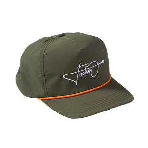 Front angled view of the BOTE Fischer Snapback Hat