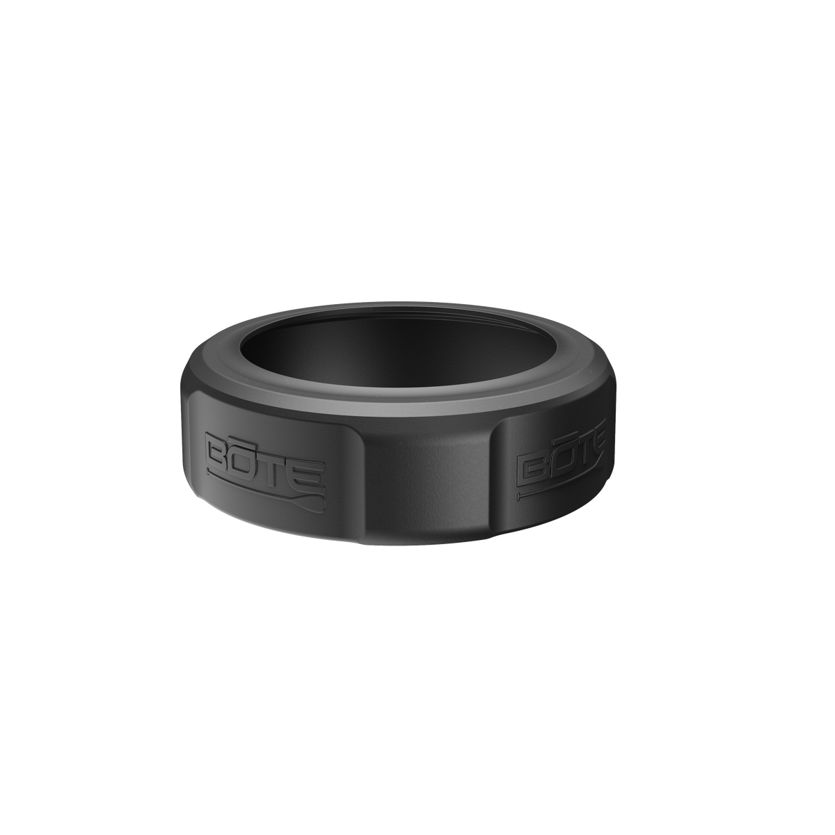 Top view of the MAGNEChill Slim Replacement Lid showing the black insulated ring.