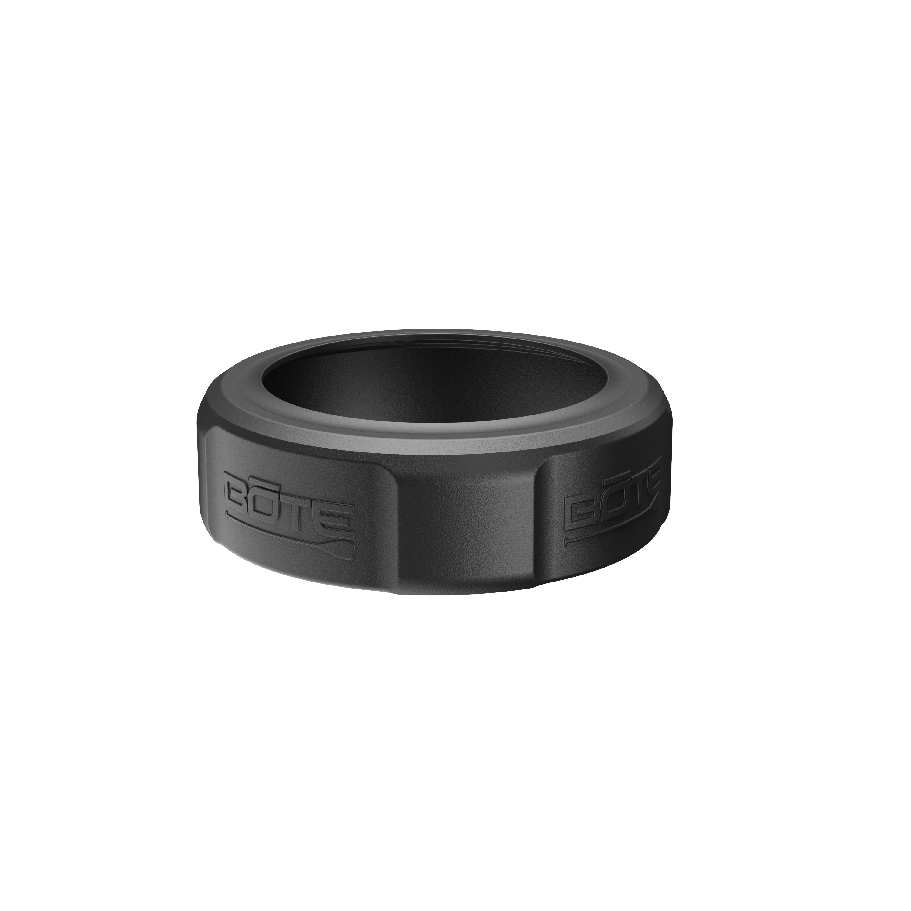 Top view of the MAGNEChill Slim Replacement Lid showing the black insulated ring.