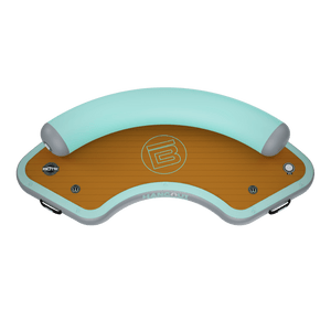 Top view of the Inflatable Dock Hangout 120 Classic