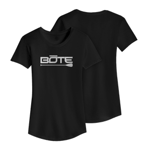 Front and back image of the Women's Logo Tee
