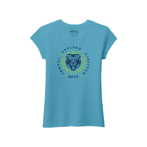 Front view of the Youth Girl's Bengal Tee