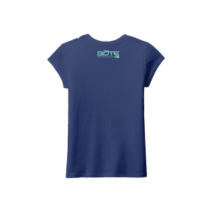 Back view the Youth Girl's Starry Night Tee