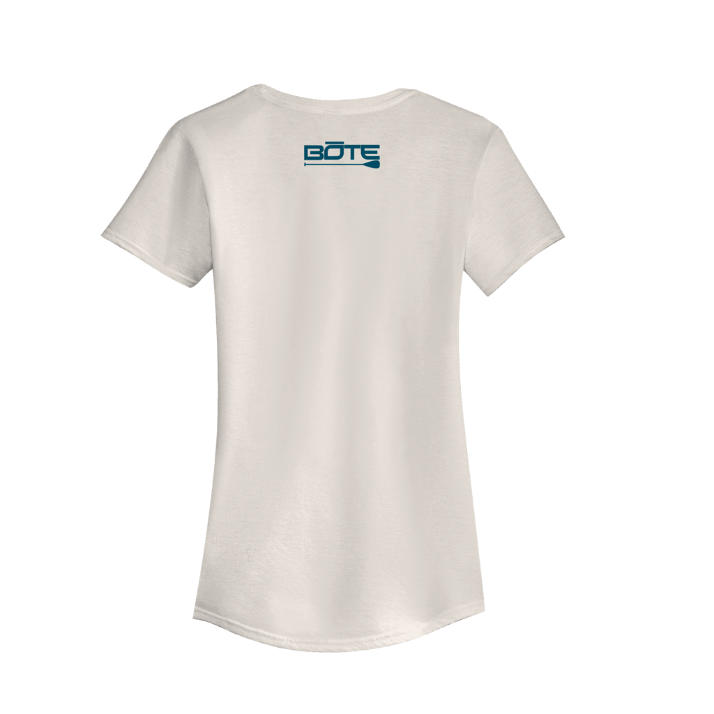 Back view the Women's Slow Down Tee