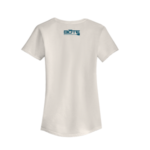 Back view the Women's Slow Down Tee