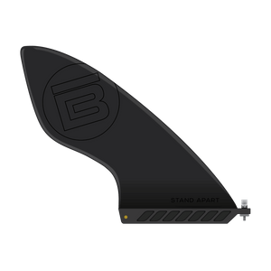 Black BOTE 10" Center Fin compatible with BOTE solid paddle boards
